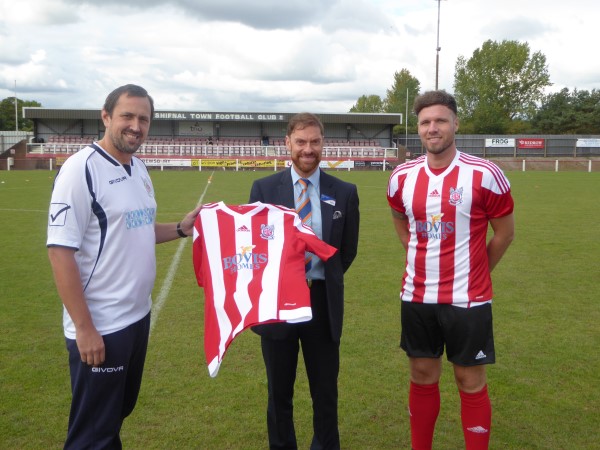 New kit for Shifnal Town FC thanks to sponsorship boost